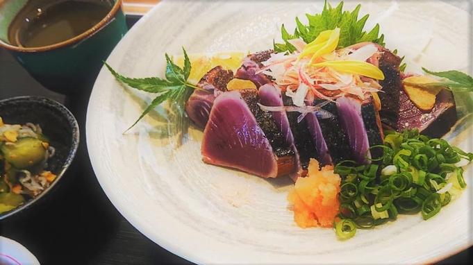 【食#徳島あるでないで】◆夕食付◆地元産の新鮮な魚介を堪能！夕食のみだから早朝出発にも◎